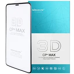 Захисне скло Nillkin (CP+ max 3D) (full glue) для Apple iPhone 11 (6.1) / XR (6.1) Чорний