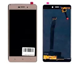 Дисплей Samsung J320 Galaxy J3 2016 OLED золотий