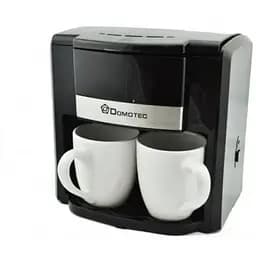 Кавоварка Domotec MS-0708 крапельна 500 Вт з 2 чашками чорна