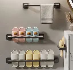 Універсальна поличка для взуття та рушників SHOE HOLDER / Утримувач для рушників / Ручник тримач - мініатюра 4