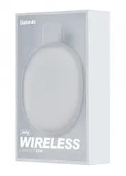 Бездротовий зарядний пристрій Baseus Jelly Wireless charger 15 W WXGD-02 White - мініатюра 2