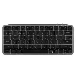 Клавіатура мембрана B1 Pro, USB/WL/BT, space gray Keychron teh0013854 - мініатюра 2