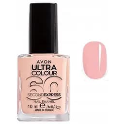 Швидковисихаючий лак для нігтів Avon УльтраКолір за 60 секунд Thing Fast Pink 10 мл (158511396)