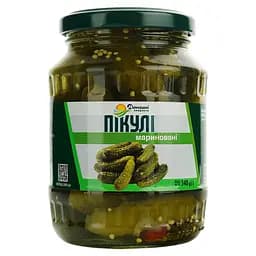 Огурцы Домашні продукти маринованные 370 мл