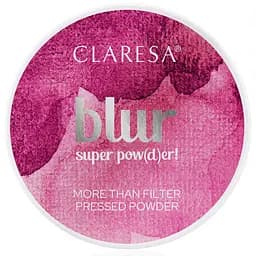 Компактна пудра для обличчя Claresa Blur Super Powder! з ефектом оптичного розгладжування шкіри, 11 г - мініатюра 3