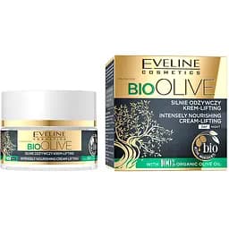 Інтенсивно живильний крем-ліфтинг Eveline Bio Olive, 50 мл - мініатюра 2