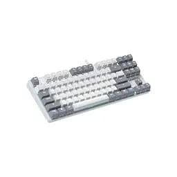 Клавіатура GamePro Genesis Metallic MK110W Outemu Red Switch USB UA White (MK110W) - мініатюра 3