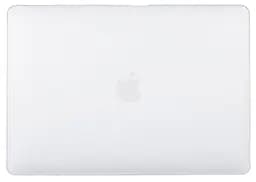 Пластикова накладка HardShell Matte Case для Apple MacBook Pro 13` A2289/2251 2020 (White) [59843] - мініатюра 2