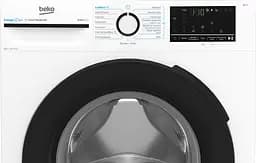 Пральна машина Beko фронтальна, 10кг, 1400, A+++, 58см, дисплей, інвертор, пара, білий (BM3WFU410435WB) - мініатюра 5