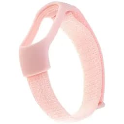 Ремешок Nylon Mi Band 3/4/5/6/7 Розовый