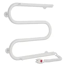 Полотенцесушитель Laris Змеевик 25 ЧК3 500x500 с 2-мя полочками 75201038