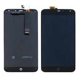 Дисплей для Meizu MX4 с черным тачскрином