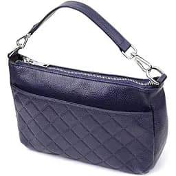 Женская сумка Vintage из натуральной кожи с двумя ремешками 25х16х8 см sum0027590