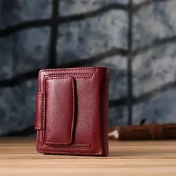Жіночий гаманець вертикальний з натуральної шкіри ST Leather 9.5х11х2 см acs0029646 - мініатюра 9