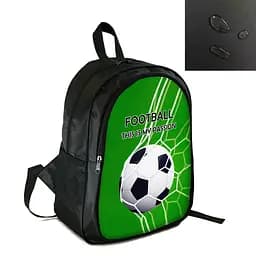 Рюкзак спортивний, шкільний, міський 38×28см з принтом Футбол дитячий, підлітковий для хлопчика футболіста (4274)