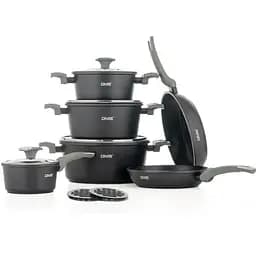 Набір посуду DMS TSM4010CB з мармуровим покриттям