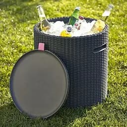 Стіл-бар Keter Cool Stool пластик антрацит - мініатюра 9