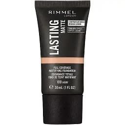 Тональная основа Rimmel Lasting Matte тон 100 (Ivory) 30 мл
