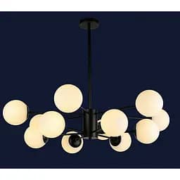 Люстра молекула Levistella 7526033-12 BK+WH - мініатюра 2