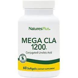 Кон'югована лінолева кислота NaturesPlus Mega CLA 60 капсул