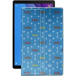 Чехол StatusCASE из экокожи для планшета Lenovo Tab M10 HD TB-X306 (2 Gen) Фэшн голубой