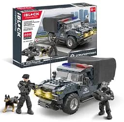 Конструктор IBLOCK Спецподразделение полиции, PL-921-353, 469 деталей, 45x7x33 см