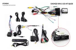 Штатна автомагнітола EasyGo M9-3-32-HT QLED Hyundai Tucson - мініатюра 2