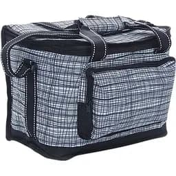 Термосумка Сила 32х20х24 см 15 л черно-белая