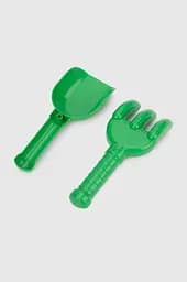 Набір для піску ТехноК Лопатка + грабельки 2865 Зелений (2000989808190)