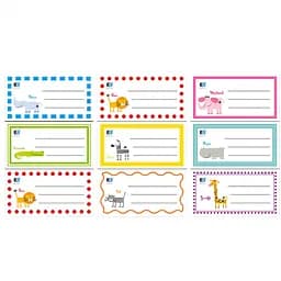 Наклейки на зошити Interdruk B&B Kids 9 шт. (239389)