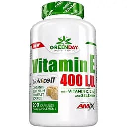 Вітаміни та мінерали AMIX GreenDay Vitamin E 400 IU Life+, 200 капсул