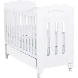 Дитяче ліжечко Micuna Bonne Nuit White, 120х60 см, білий (BONNE NUIT WHITE) - мініатюра 2