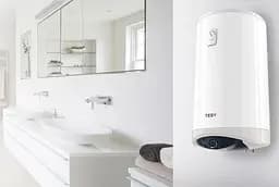 Водонагрівач TESY Modeco Ceramic круглий GCV 504716D C21 TS2RC 50 л, 1.6 кВт, сухий ТЕН, вертикальний, циліндричний, білий (302479) - мініатюра 4