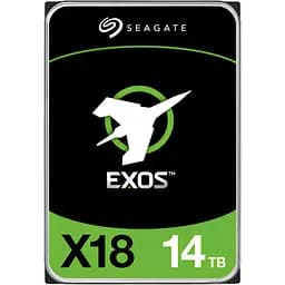 Жорсткий диск 3.5` Seagate Exos X18 SATA 14TB (ST14000NM000J)