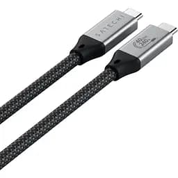 Кабель Satechi USB4 Pro 240W Space Gray 1.2 м (ST-YU4120M) - мініатюра 3