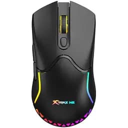 Мышка XTRIKE ME GW-610, игровая беспроводная 8000dpi., 7кн., RGB, черная
