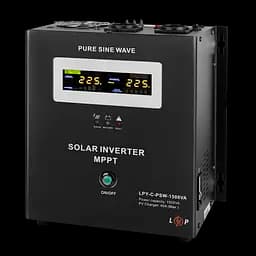 Сонячний інвертор (ДБЖ) LogicPower LPY-С-PSW-1500VA (1050Вт) MPPT 24V - мініатюра 2