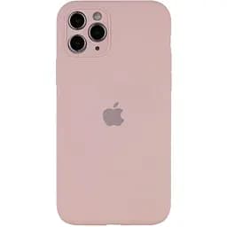 Чохол Silicone Case Full Camera Protective AA для Apple iPhone 12 Pro Max 6.7" Рожевий / Pink Sand