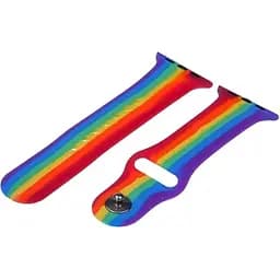 Спортивний ремінець Rainbow Anchor для Apple Watch 38мм, Apple Watch 40мм веселка розмір L