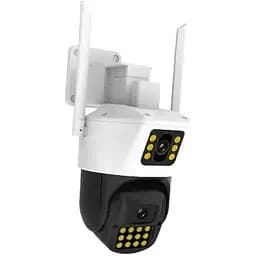 Камера Jeep 360 (P12-P6MP)-mp Wi-Fi ptz подвійний уклін 3mp+3mp= 6mp камера +12v2a power icsee - мініатюра 3