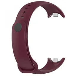 Ремінець для фітнес-браслета Lemfo для Xiaomi Mi Band 8 і 9 бордовий - мініатюра 2