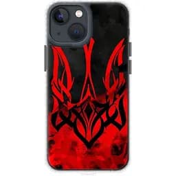 Чохол EndorPhone патріотичний iPhone 13 Mini Герб України v2 (5312pc-2373-26985)