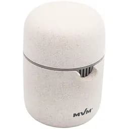 Соковижималка МВМ My Home ручна для фруктів (KP-06 WHITE) - мініатюра 3