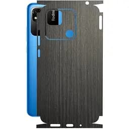 Захисна плівка StatusSKIN для Xiaomi Redmi 10A Корпус Вініл Дерево сріблясто-чорне