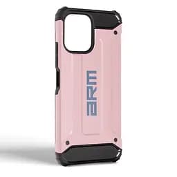 Чехол для Xiaomi Redmi 12 4G, Panzer, розовый, противоударный, бронированный, милитари, панель-накладка, защита всего корпуса, защита дисплея и камеры, термополиуретан (TPU) + поликарбонат (PC), ArmorStandart (ARM71472) - мініатюра 2