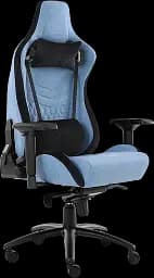 Геймерське крісло GT Racer світло-синє (X-0712 Shadow Light Blue) - мініатюра 3