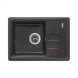 Кухонна мийка Lidz 620x435/200 BLM-14 (LIDZBLM14620435200), Чорний