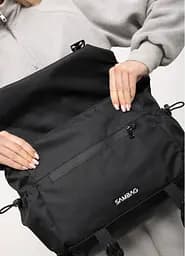 Сумка жіноча Sambag DART Чорна 33 х 24 х 10 см (51311301) - мініатюра 9