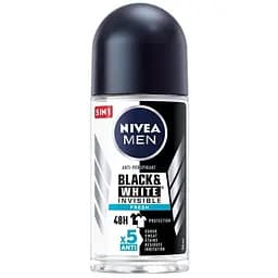 Антиперспірант Nivea Men Fresh Чорне та біле Невидимий 50 мл
