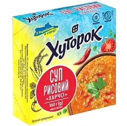 Суп рисовый Хуторок Харчо 160 г